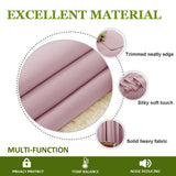 Blackout Curtains for Girls Room (Lavender Pink=Baby Pink, 1 Pair, 52 by 45-Inch)