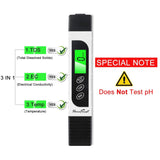 Water Quality Tester, Accurate and Reliable, HoneForest TDS Meter, EC Meter & Temperature Meter 3 in 1, 0-9990ppm