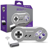 Hyperkin "Scout" Premium BT Controller for SNES/ PC/ Mac/ Android (Includes Wireless Adapter) - Super NES
