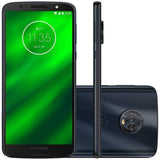 Motorola Moto G6 (32GB, 3GB RAM) Dual SIM 5.7" 4G LTE (GSM Only) Factory Unlocked Smartphone International Model XT1925-2 (Deep Indigo)