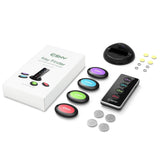 Key Finder, Esky Wireless Rf Item Locator Item Tracker Support Remote Control, 1 RF Transmitter and 4 Receivers - Wireless Key Rf Locator