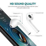 Wireless Bluetooth Earbuds with Portable Charging Case | Anti-Sweat Earplugs Gym Running | Long Battery Life | in-Ear Noise Cancelling Stereo  (57)