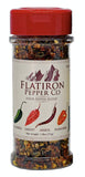 Flatiron Pepper Co, Premium Chile Flake Blends Gift Set. Four Pepper Red, Hatch Valley Green, Dark and Smoky Chipotle