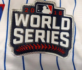 CHICAGO CUBS JON LESTER AUTOGRAPHED WHITE MAJESTIC COOL BASE JERSEY 2016