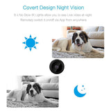 AREBI Spy Camera Wireless Hidden WiFi Camera HD 1080P Mini Camera Portable Home Security Cameras Covert Nanny Cam Small Indoor [2019 Upgraded]