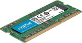 Crucial 8GB Single DDR3/DDR3L 1600 MT/S (PC3-12800) Unbuffered SODIMM 204-Pin Memory - CT102464BF160B