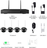 HeimVision HM241 WiFi Security Camera System, 8CH 1080P NVR 4Pcs 960P Outdoor