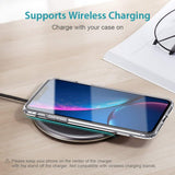 ESR Metal Kickstand Designed for iPhone 11 Case, [Vertical and Horizontal Stand] Clear