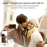 USB Flash Drive for iPhone_ E&jing iPhone Flash Drive 128GB iPhone External Storage USB 3.0 photostick Mobile