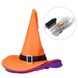 Halloween Decorations 6Pcs Witchs Hat Decor Light 33ft String Lights
