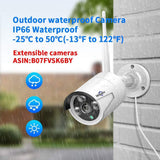 Wireless Security Camera System with 1TB Hard drive with Audio