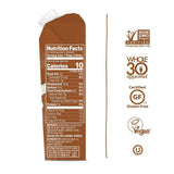nutpods Classic Chocolate, Unsweetened Dairy-Free Liquid Coffee Creamer Made From Almonds and Coconuts (3-pack)
