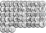 1999 P Complete 1999 thru 2009 P 56-coin B.U. State Quarter Set Uncirculated
