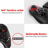 Wireless iOS Android Game Controller for PUBG Fotnite, Megadream Key Mapping Gamepad Joystick for iPhone, iPad, Samsung, HTC, Support 10 inch Tablet
