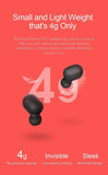 True Wireless Earbuds Bluetooth 5.0 Headset with 18H Playtime and Zero Pressure Wearing, One-Step Pairing with Touch-Control Operation