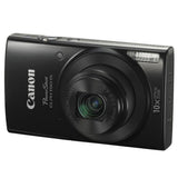 Canon PowerShot ELPH 190 is Digital Camera (Black) + Transcend 32GB Memory Card + Camera Case + USB Card Reader+Screen Protectors+Memory Card Wallet