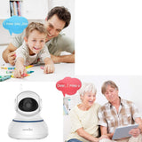 Wansview Wireless 1080P Security Camera, WiFi Home Surveillance IP Camera for Baby/Elder/Pet/Nanny Monitor, Pan/Tilt, Two-Way Audio SD Card Slot Q3-S