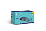 TP-Link 8 Port Gigabit Ethernet Network Switch | Ethernet Splitter | Sturdy Metal w/ Shielded Ports