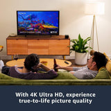 Fire TV Cube (1st Gen), hands-free with Alexa and 4K Ultra HD and 2nd Gen Alexa Voice Remote