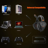 Gaming Headset NUBOW Gaming Headphones for Xbox One PS4 PC Stereo Surround Noise Cancelling Over Ear Gaming Headphones with Mic, Bass Surround