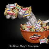 SNICKERS, TWIX, MILKY WAY & 3 MUSKETEERS Minis Size Chocolate Halloween Candy Bars Variety Mix