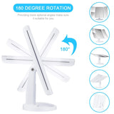 KOOLORBS Makeup 21 Led Vanity Mirror with Lights, 1x 2x 3x Magnification, Touch Screen Switch