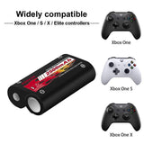 Xbox One Controller Battery, High-Speed Charging Rechargeable Battery Pack for Xbox One/Xbox One S/Xbox One X/Xbox One Elite Wireless Controller