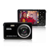 Mini Digital Camera for Photography with 2.8 Inch LCD 8X Digital Zoom, 20MP HD Digital Camera Rechargeable Point and Shoot Camera (Black)