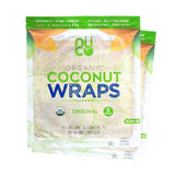 NUCO DUO Certified Organic, All Natural, Vegan Non-GMO, Kosher Raw Veggie NUCO Coconut Wraps