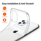 TORRAS iPhone 11 Pro Max Case, Ultra-Thin Slim Fit Soft Silicone TPU Cover Case
