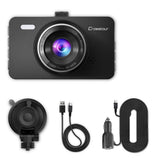 Dash Cam, Crosstour 1080P Car DVR Dashboard Camera Full HD with 3" LCD Screen 170°Wide Angle, WDR,G-Sensor,Loop Recording and Motion Detection(CR300)