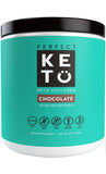 Perfect Keto Chocolate Protein Powder: Collagen Peptides Grassfed Low Carb Keto Drink Supplement with MCT Oil Powder. Best as Keto Drink Creamer