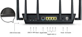ASUS AC3200 Tri-Band Gigabit WiFi Router, AiProtection Lifetime Security