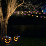 Halloween String Lights (Pumpkin, Ghost and Bat), 10 Foot 20 LEDs Halloween Decoration Lights
