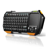Mini Wireless Keyboard with Touchpad for Smart TV Projector Compatible with Android iOS Windows