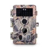 Meidase Trail Camera 16MP 1080P, Game Camera with No Glow Night Vision Up to 65ft, 0.2s Trigger Time Motion Activated, 2.4" Color Screen