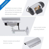 WALI Bullet Dummy Fake Surveillance Security CCTV Dome Camera Indoor Outdoor