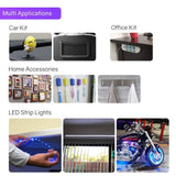 Double Sided Tape, HitLights Heavy Duty Mounting Tape 3M VHB Waterproof Foam Tape, 32ft Length, 0.39Inch Width for LED Strip Lights, Home Decor