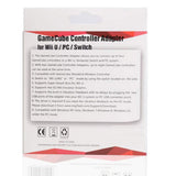 Mayflash GameCube Controller Adapter for Wii U, PC USB and Switch, 4 Port