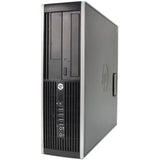 HP Desktop, Dual Core AMD, New 8gb Memory, 500gb, DVD, Windows 10 Professional, WiFi Wireless (Renewed)