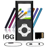 Tomameri - Portable MP3 / MP4 Player - White-and-Black
