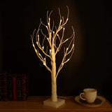 LED White Birch Tree Light 8 Lighting Modes 5ft Christmas Decorative Lighted Branches Tree Decor