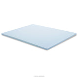 Linenspa 2 Inch Gel Infused Memory Foam Mattress Topper, Twin, Twin