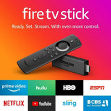 Certified Refurbished Fire TV Stick with Alexa Voice Remote, streaming media player