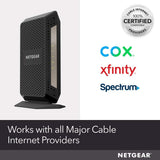NETGEAR Cable Modem CM1000 - Compatible with all Cable Providers | For Cable Plans Up to 1 Gigabit | DOCSIS 3.1
