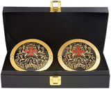 WWE Triple H Championship Replica Side Plate Box Set
