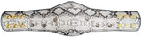 WWE Smoking Skull Championship Mini Replica Title Belt