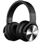 COWIN E7 PRO [Upgraded] Active Noise Cancelling Headphones Bluetooth Headphones with Microphone/Deep Bass Wireless Headphones Over Ear, Black