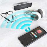 MP3 Player, 16GB Player with Bluetooth 4.2, Music Player with FM Radio, One Click Recording