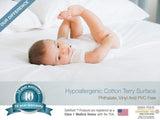 SafeRest Twin Size Premium Hypoallergenic Waterproof Mattress Protector - Vinyl Free